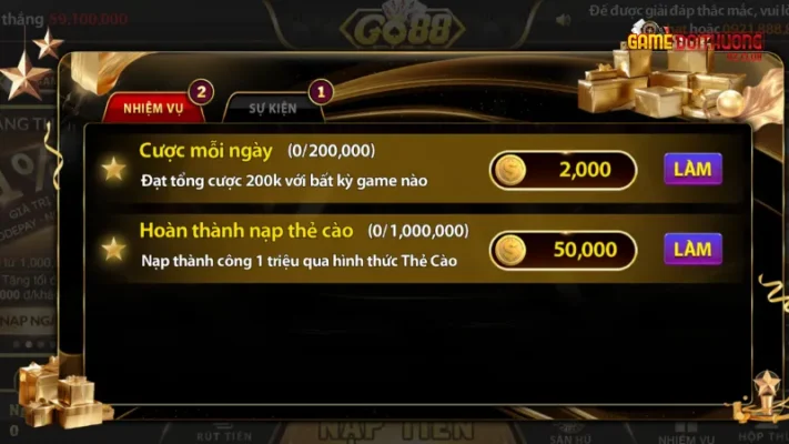 Hướng dẫn bạn tham gia nhận khuyến mãi siêu đơn giản tại Go88